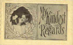 My Kindest Regards Postcard