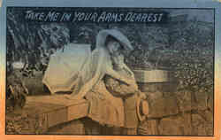 Take Me In Your Arms Dearest Postcard