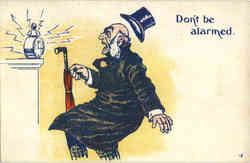 Don't be alarmed Postcard