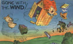 Gone With The Wind Postcard