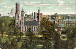 Smithsonian Institute, Showing Natl. Museum Postcard