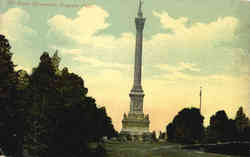 The Brock Monument Postcard
