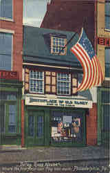 Betsy Ross House Postcard