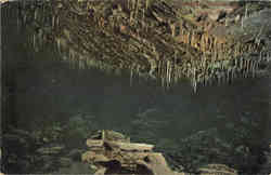 Stalactites Daussa's Cave Postcard
