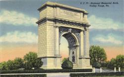National Memorial Arch Postcard