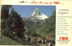 The Matterhorn - Along the way of Twa… Postcard