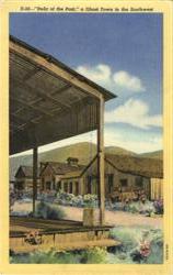 Relic of the Past, a Ghost Town in the Southwest Postcard