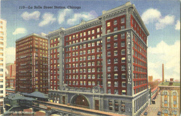 La Salle Street Station Chicago Illinois