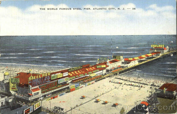The World Famous Steel Pier Atlantic City New Jersey The World Famous Steel Pier Atlantic City New Jersey