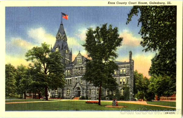 Knox County Court House Galesburg Illinois