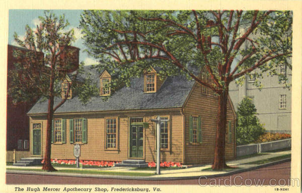 The Hugh Mercer Apothecary Shop Fredericksburg Virginia