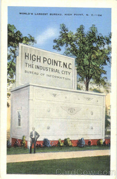World's Largest Bureau High Point North Carolina
