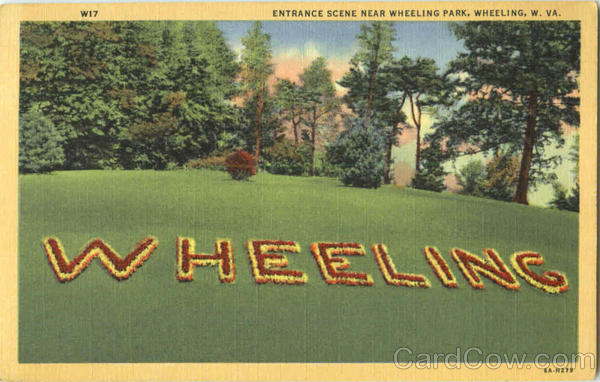 Entrance Scene Near Wheeling Park West Virginia