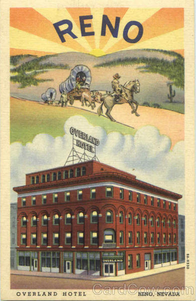 Overland Hotel Reno Nevada