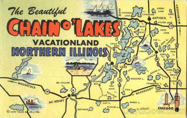 The Beautiful Chain O'Lakes Illinois