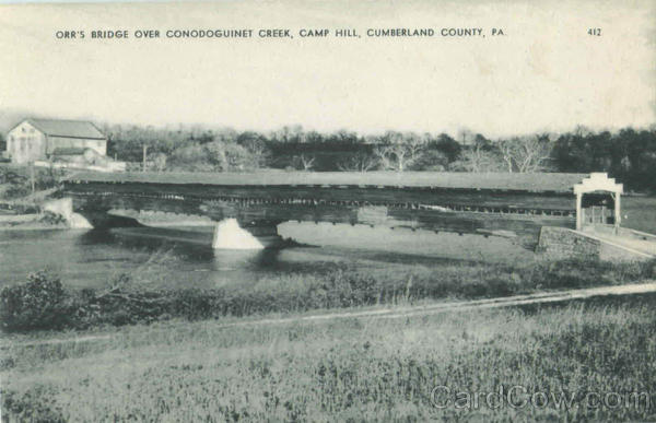 Orr's Bridge Over Conodoguinet Creek, Camphill Cumberland Pennsylvania
