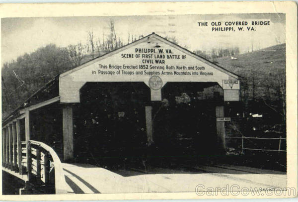 The Old Covered Bridge Philippi West Virginia
