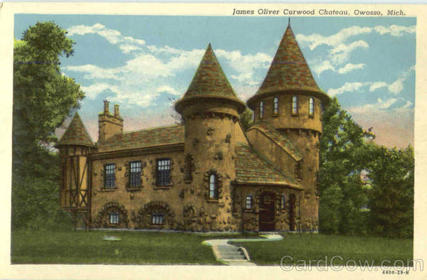 James Oliver Curwood Chateau Owosso Michigan