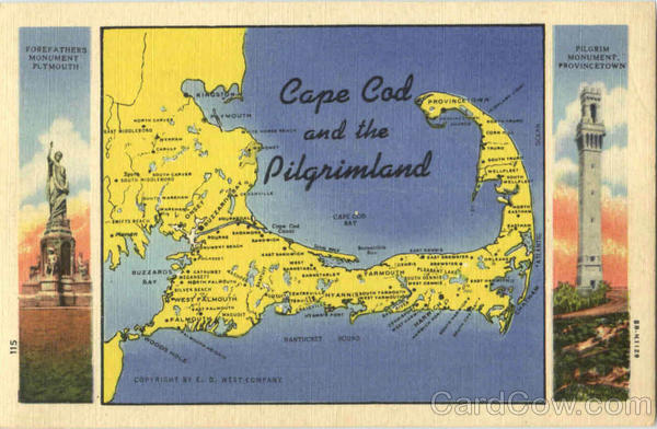 Cape Cod And The Pilgrimland Massachusetts