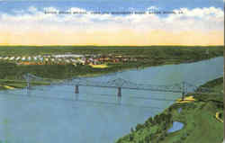 Baton Rouge Bridge Postcard
