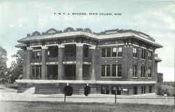 Y. M. C. A. Building Mississippi State, MS Mississippi State University Postcard Postcard