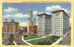 County City Building Seattle, WA Postcard Postcard