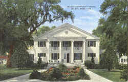 Biloxi Community House Postcard