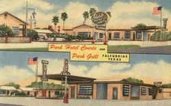 Park Hotel Courts And Park Grill Falfurrias, TX Postcard Postcard
