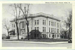 Marion County Court House Salem, IL Postcard Postcard