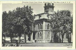 Effingham County Court House Illinois Postcard Postcard