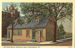 The Hugh Mercer Apothecary Shop Fredericksburg, VA Postcard Postcard