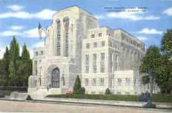 Reno County Court House Postcard