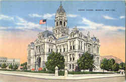 Court House Muncie, IN Postcard Postcard