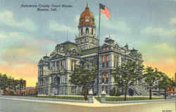 Delaware County Court House Muncie, IN Postcard Postcard