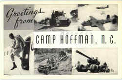 Greetings From Camp Hoffman Postcard