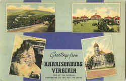 Greetings From Harrisonburg Postcard