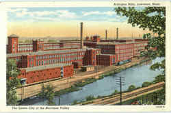 Arlington Mills Lawrence, MA Postcard Postcard