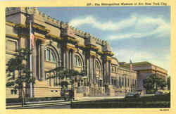 The Metropolitan Museum Of Art New York, NY Postcard Postcard