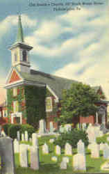 Old Swede's Church, 929 South Water Postcard