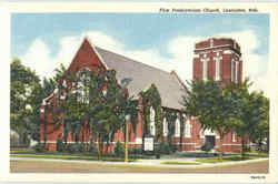 First Presbyterian Church Postcard