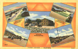 Camp Cooke Vandenberg Air Force Base, CA Postcard Postcard