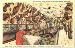East Room Of The Famous Buckhorn Curio Store San Antonio, TX Postcard Postcard