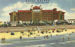 Hotel Galvez Galveston, TX Postcard Postcard