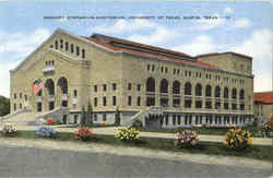 Gregory Gymnasium Auditorium, University Of Texas Austin, TX Postcard Postcard