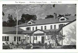 The Wigwam Walter League Camp Postcard