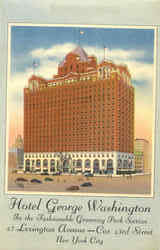 Hotel George Washington, 23 Lexington Avenue Cor. 23rd St. Postcard