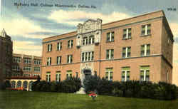 McCauley Hall , College Misericordia Dallas, PA Postcard Postcard