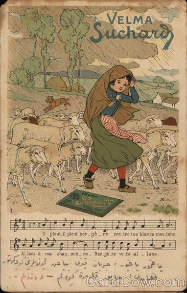 Velma Suchard Chocolates Advertising