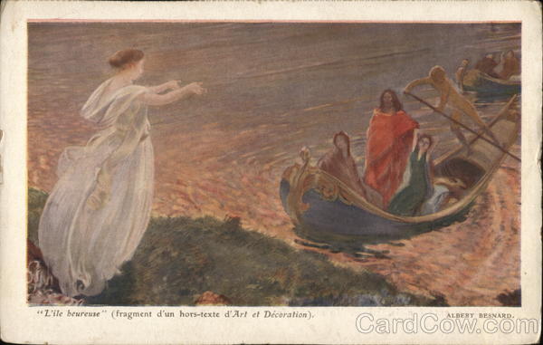 L'ile heureuse Albert Besnard Art