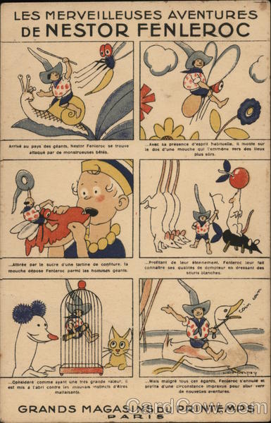 Les Merveilleuses Aventures de Nestor Fenleroc Paris France